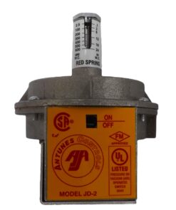JD2 PRESSURE SWITCH 0.1-24" WC (RED) 801111303