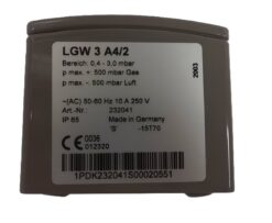 DUNGS LGW3A4/2 IP65 PRESSURE SWITCH 232041